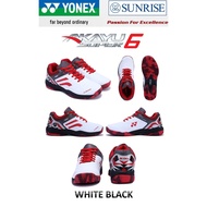 Yonex AKAYU SUPER 6 Badminton Shoes - WH/BK/RD (100% ORIGINAL)