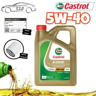 3436156 Castrol EDGE 5W40 Fully Synthetic Engine Oil (4 Litre)