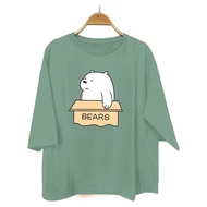 WOMEN'S OVERSIZED T-SHIRT 3 HANDS/4