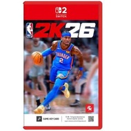 任天堂 - Switch 2 NBA 2K26 標準版 - 中英文合版【遊戲金鑰卡】【D50】
