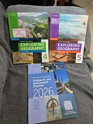 Oxford Senior secondary exploring Geography  4 and  5 Fieldwork and assessment practice 2026 地理 二手