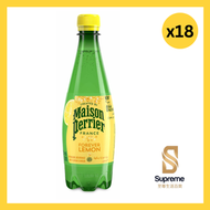 [18支] MAISON PERRIER 檸檬味天然有氣礦泉水 500ml 8445291037809 [平行進口] #法國礦泉水 #檸檬有氣水 #清新之選