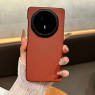 Luxury PU Leather Case for Honor Magic V5 V3 Fold Smartphone Shockproof Magnetic Hinge Cover Hard PC