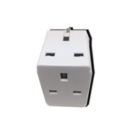 Plug Top Three Way Socket 13 Amp