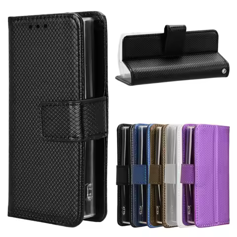 For Nokia 105 2G 2023 Case Luxury Cover Diamond Pattern Skin PU Leather Wallet Stand For Nokia 105 2