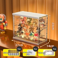 Storage Organizer Blind Box Acrylic Display Box Transparent Toy Stackable Doll Figure Case Sanrio Le