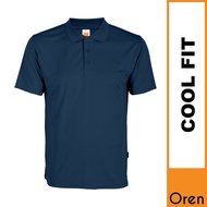 OREN SPORT Baju Polo Jersey T-Shirt Cool Dry Fit Microfiber Collar Baju Jersi Berkolar Lelaki Plus S