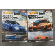 Hot Wheels Premium Fast and Furious - Fast Superstars Set of 2