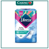 LIBRESSE SLIM PANTYLINER UNSCENTED 32S