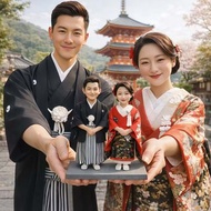 照片客製化新郎新娘公仔 訂製婚禮人像模型 新婚結婚訂婚紀念禮物