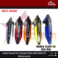 1 Pc PLASTIC Heat Guard For Honda Click 125i 150i V2 Motorcycle Accessories