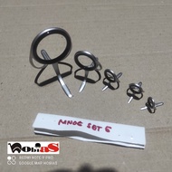 SET RING GUIDE FUJI.... kolongan joran pancing Ring Guide Fuji MNOG