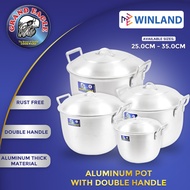 Grand Eagle by Winland Cookware Thick Aluminum Large Kaldero with Double Handle Pot Kitchenware