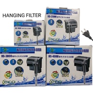 Aquarium Fish tank Hanging Filter RS-1000 RS-2000 RS-3000 RS-4000 Filter Pam Gantung Penapis Pam Aku