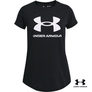 Under Armour UA Girls Sportstyle Graphic Short Sleeve อันเดอร์ อาร์เมอร์ เสื้อออกกำลังกายสำหรับเด็กผู้หญิง