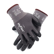 Ansell Hyflex 11-840 Nylon nitrile mechanical maintenance anti cutting Hand protection knitted safet
