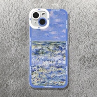 Case For Xiaomi Redmi Note 11 12 Pro Plus 5G 8 9 10 12S 11S 10S 9S Redmi 12C 10C 10 4G 9 9A Claude Monet Painting Art Aesthetic Soft Silicone Phone Case Full Cover Camera Protection Cases Shockproof Back Cover