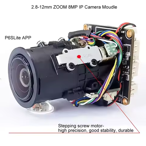 4K 8MP 3840*2160 4x optical zoom Humanoid human recognition Mstar 8856V200 IP Camera alarm out auido