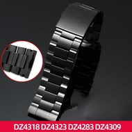 stainless steel bracelet for diesel DZ4318 DZ4323 DZ4283 DZ4309 26mm watch band curved end solid met