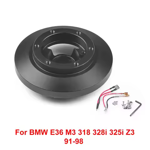 Steering Wheel Short Hub Adapter for BMW E36 M3 Z3 850 Mini Cooper E36H