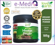 Love Earth Organic Moringa Powder/ Serbuk Moringa 185g (Exp: Feb/2026)