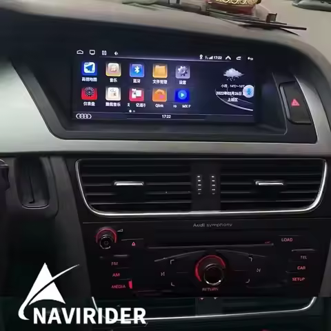 For Audi A4 A4L B8 A5 Android 15 Car Multimedia Player Wireless CarPlay Screen AutoRadio Stereo GPS 