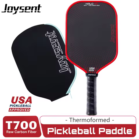 Joysent USAPA Pickleball Paddle Thermoformed T700 Raw Carbon Fiber Pickleball Racket PP HoneycombCor
