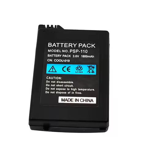 PSP-110 1800mah Lithium-ion Replacement Battery Pack for Sony PSP1000 PSP 1000 PlayStation Portable 