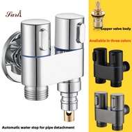 double outlet washing machine faucet angle valve one in and two out special double outlet faucet aut