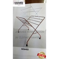 3V MS6402 CLOTHES HANGER / BAJU AMPAIAN / OUTDOOR INDOOR CLOTHES HANGER/TOWEL RACK