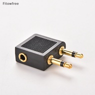 Fitow 3.5mm Stereo AUX Jack 2 Male to 1 Female F Splitter Headphone Audio Adaptor 107 FE