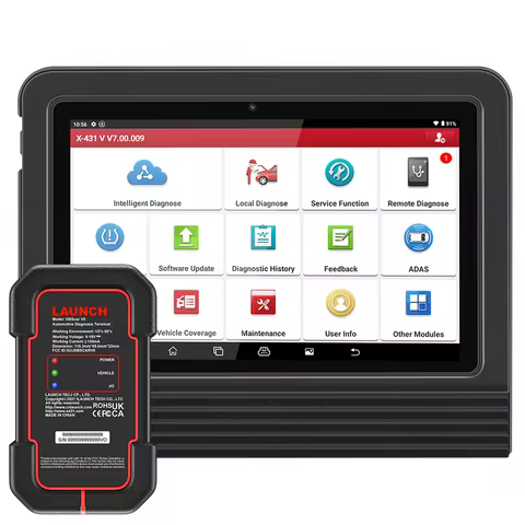 Launch X431 PRO V5.0 Car Diagnostic Tools ECU Online Coding Active Test Car Diagnostic Tools CAN FD 