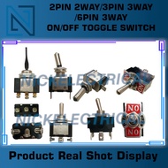 Heavy Duty 2PIN / 3PIN / 6PIN ON OFF Switch Lever Switch Toggle Switch Headlamp Switch