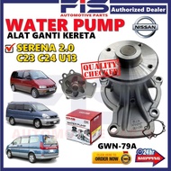FIS GMB Original Water Pump Nissan Serena 2.0 C23 C24 U13 1991-2000YR GWN-79A 21010-52F00 B1010-52F0