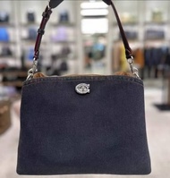 กระเป๋าสะพายไหล่ลำลองกระเป๋าถือผู้หญิง COACH Willow Large Small Bucket Shape