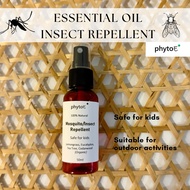 phytoE REPELLENT/Essential Oil Mosquito/Insect Repellent Spray 100% natural (DEET free) Kids safe In
