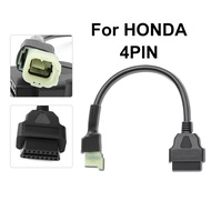 Motorcycle 3-4 Pin OBD2 Diagnostic Code Reader Cable for Honda ATV Motorbike