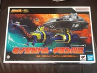(蝕本價) 全新未開封 Bandai 超合金魂 GX-106 宇宙刑事刑事卡邦 電子星獸多魯 Denshi Seijyu Dol & Guillan Enban 飛碟 電子神龍 行版