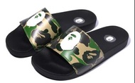 A bathing ape camo slipper slide 拖鞋
