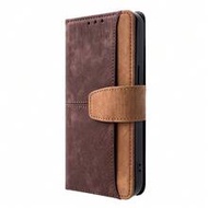 Dual-Tone Soft Touch Smartphone Case With Multiple Card Slots, Large Wallet, Kickstand, Compatible W