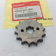Gear sprocket, front sprocket DREAM, WAVE, FUTURE.... genuine Honda