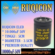 elco 10000uf 50v RUQICON ORIGINAL