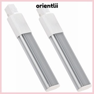 ORIENTLIIY 2 Pack LED Bulb, G23/GX23 2-Pin LED Tube Light, Bright 6W AC 85-265V 30 LED PL Horizontal