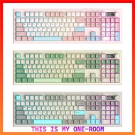 AULA S102Pro Wired/wireless Bluetooth Keyboard | Full Size RGB Backlit Korean Membrane Keyboard