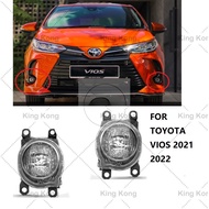 LED Car front bumper fog light FOR toyota vios 2021 2022 Car bumper fog lamp lights