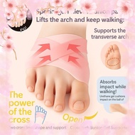 Japan Bunion Corrector Gel Toe Separator Arch Support Brace Hallux Valgus Pain Relief Foot Care Supp