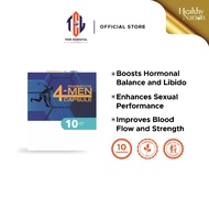 [EXP12/25] 50% OFF Pharmpotic 4-Men 10's | Men’s Wellbeing | Men's Supplement | Energy Supplement