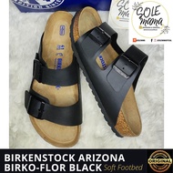 Arizona Black BIRKENSTOCK Birko Flor Soft Footbed