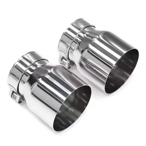 Muffler Exhaust Tip Id60mm 2Pcs Set For BMW F22 F23 F20 F21 F30 F31 F32 F33 F36 M235i M240i M135i M1