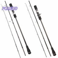 MAYSHOW Carbon Rod, MH 6000g Max Load Travel Jigging Rod, High Performance 3-Piece Ceramic Guides 1.